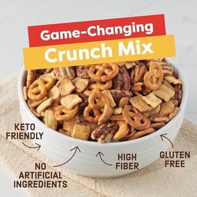 Catalina Crunch Mix High Fiber Protein Snack Mix Variety Pack  Keto Friendly, Low Carb, Keto Snacks, Pack of 6
