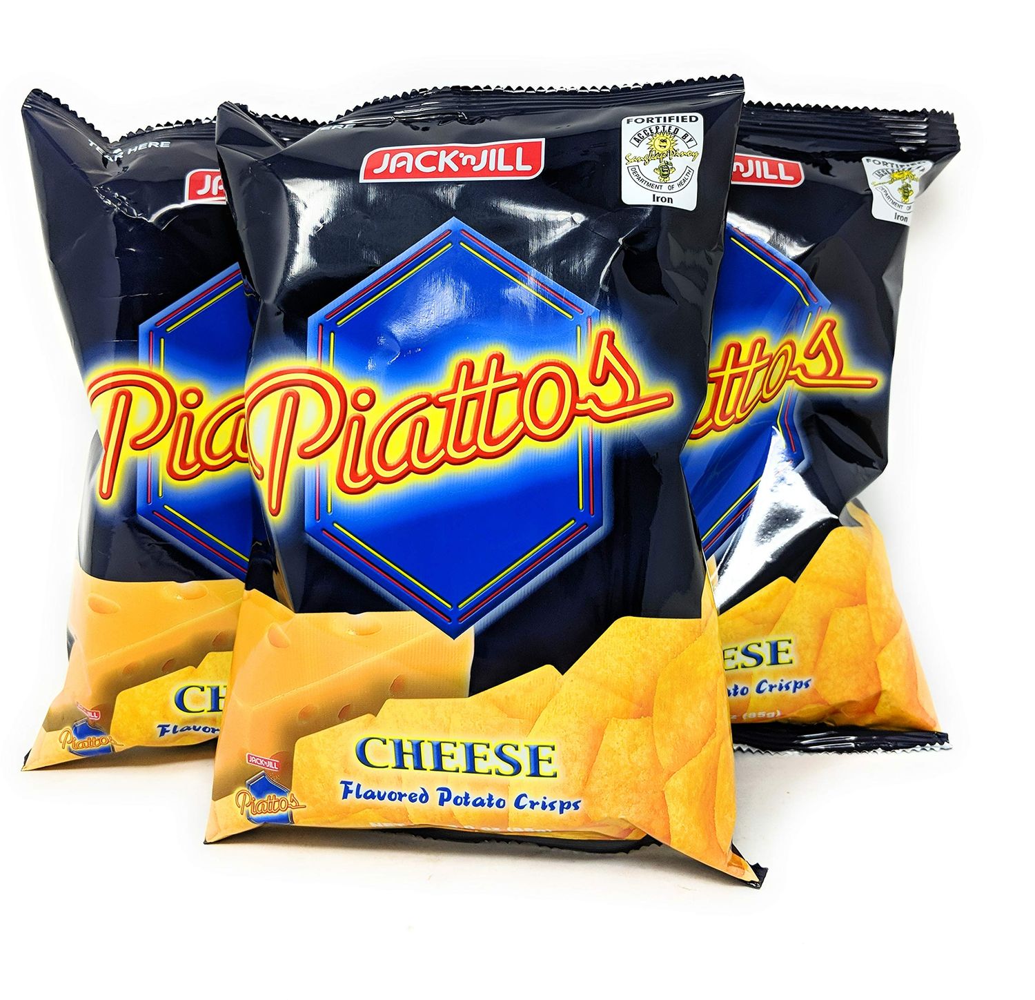 Jack&#39;n Jill Piattos Cheese 3oz, 3 Pack
