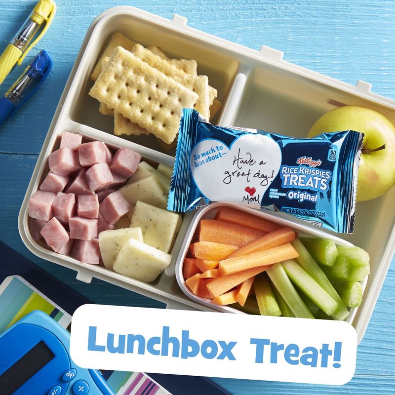 Rice Krispies Treats Marshmallow Snack Bars, Lunch Snacks, Original, 26oz Box (20 Count)
