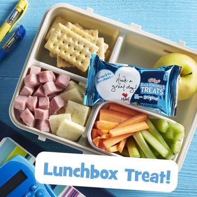 Rice Krispies Treats Marshmallow Snack Bars, Lunch Snacks, Original, 26oz Box (20 Count)