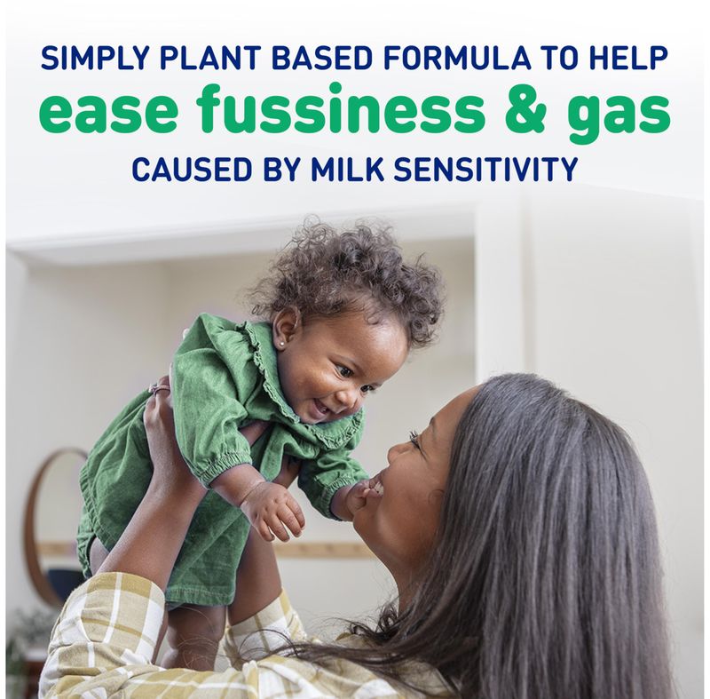 Enfamil Prosobee Plant based Baby Formula, for Sensitive Tummies, Soy-based Plant Sourced Protein, Vitamins for Immune Support, Lactose-free, Milk free, Gluten free, 20.9 Oz Can