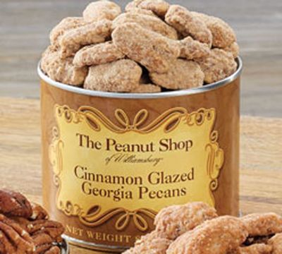 The Peanut Shop of Williamsburg Cinnamon Glazed Pecans - 8.5 oz