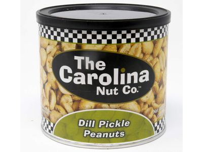 Carolina Nut Co. Hand-Roasted Peanuts in Your Choice of 8 Different Seasonings- 3/12 oz. Cans (Dill Pickle)