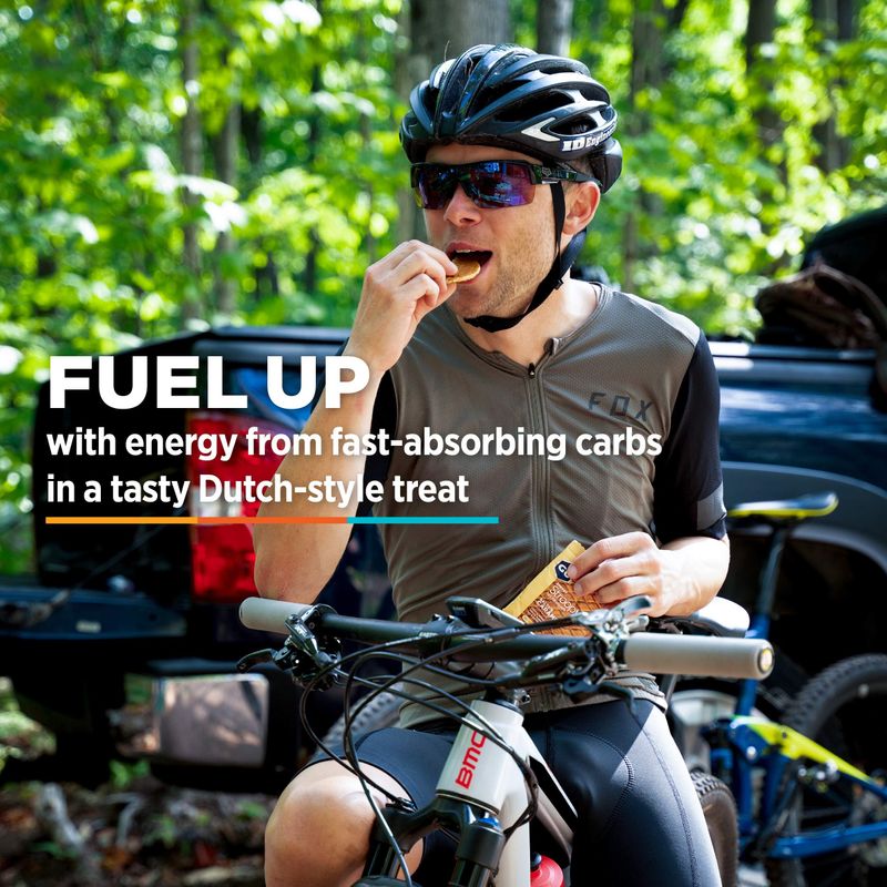 GU Energy Stroopwafel Variety Pack Sports Nutrition Waffle, Caffeine Included, and Kosher Dairy, On-The-Go Energy for Any Workout, 16 Count