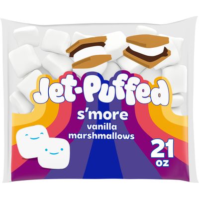 Jet-Puffed S&#39;more Vanilla Marshmallows, 21 Oz