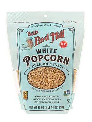 Bob&#39;s Red Mill White Popcorn, 30oz (Pack of 1) - Non GMO, Whole Grain, Vegan, Kosher