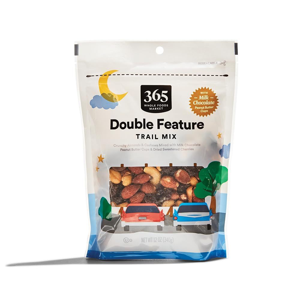 365 By Whole Foods Market, Trail Mix Double Feature, 12 Ounce