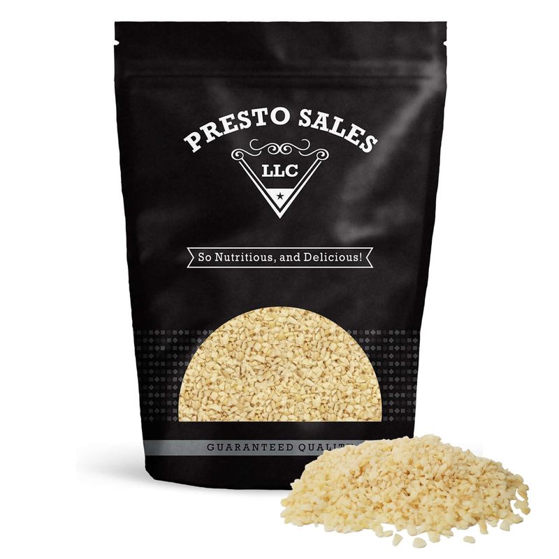 Macadamia nuts, Fresh&quot; Raw Chopped  Great for decorations  KETO friendly, Vegan, Alternative, Low-carb, packed in a resealable pouch bag of 1 lbs. (16 oz.) by Presto Sales LLC