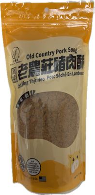 Old Cottage Pork Sung- Authentic Taiwanese Recipe - Taiwanese Dried Goods - Dried Jerky Protein Snack  Pork Jerky, Asian Pork Floss Made in The USA (14oz, Original)