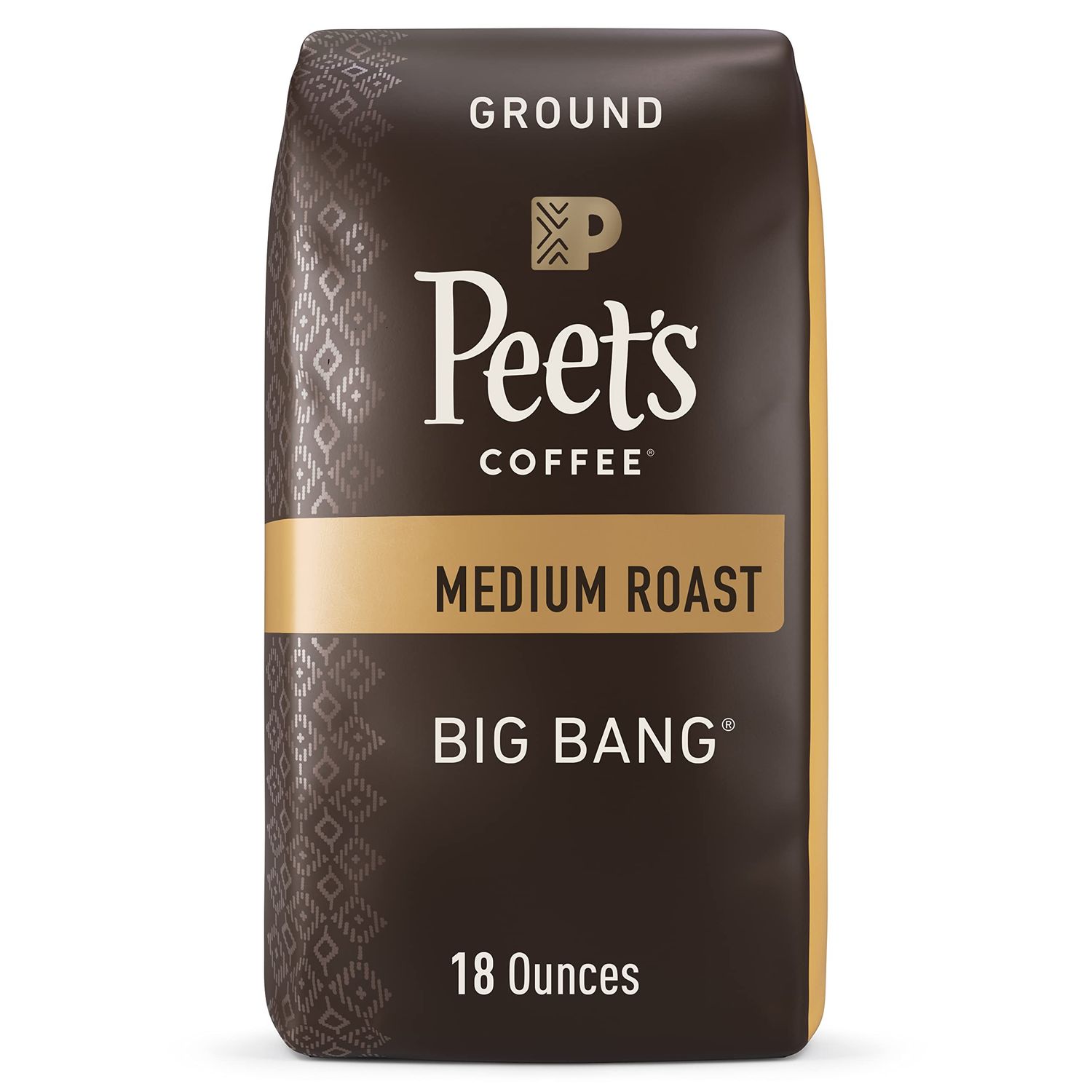 Peet&#39;s Coffee, Medium Roast Ground Coffee - Big Bang 18 Ounce Bag