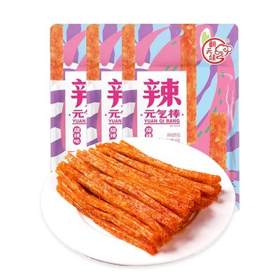 Fraunitsh Latiao Spicy Strips, Spicy Gluten Latiao Spicy Strip, Chinese Classic Spicy Leisure Latiao Snack Food, , , Nostalgic Latiao Snack (Pack of 3, Spicy and sweet)