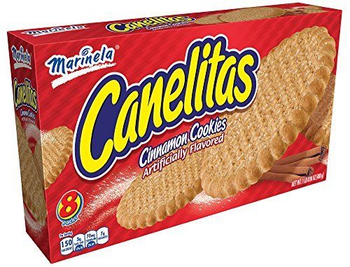 Canelitas Marinela Cinnamon Cookies 1 lb 0.96 oz, Pack of 1 by Marinela