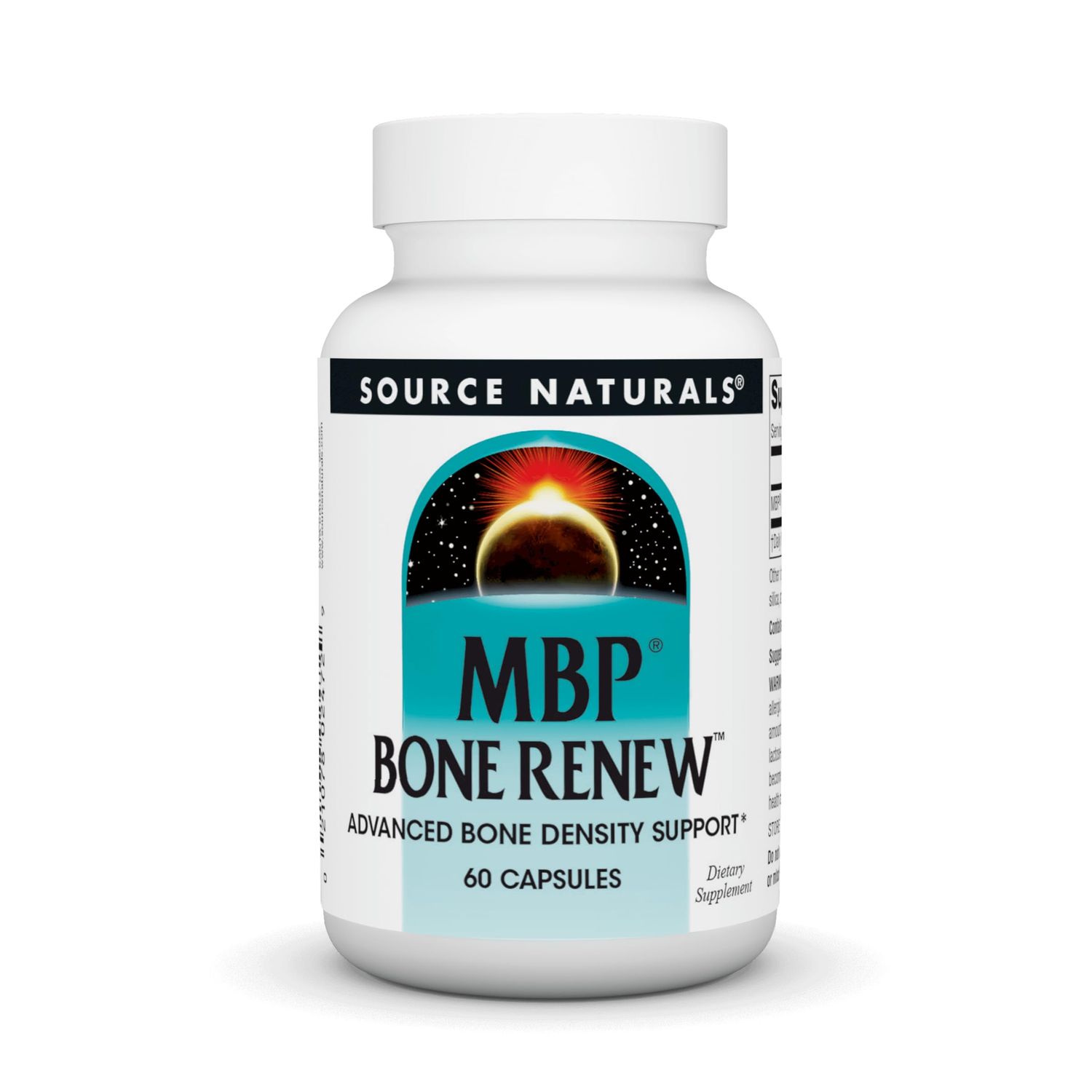 Source Naturals MBP Bone Renew, Milk Protein for Advanced Density Support - 60 Capsules