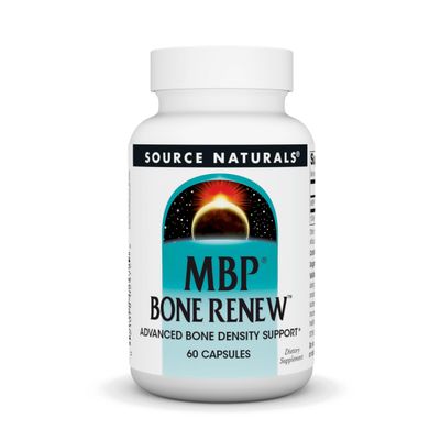 Source Naturals MBP Bone Renew, Milk Protein for Advanced Density Support - 60 Capsules