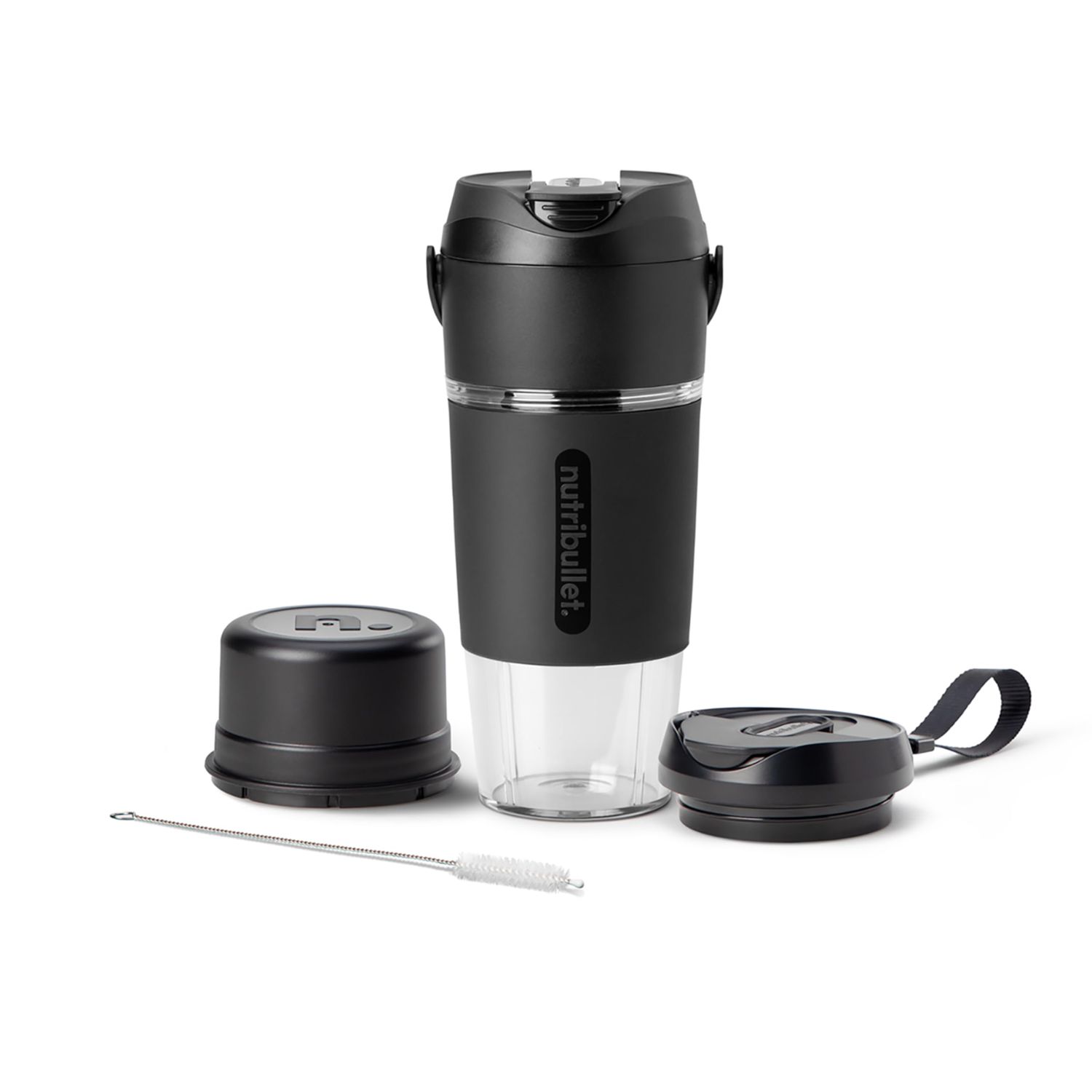 nutribullet Flip Portable Blender with Tritan Cup, Cordless, Black, NBPB10350