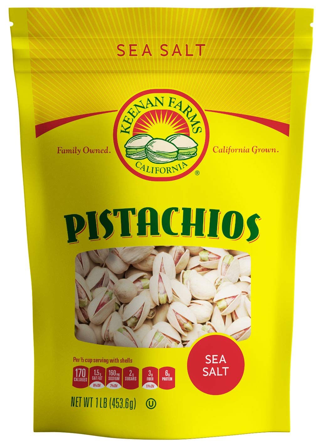 Keenan Farms Pistachios, 16 Oz