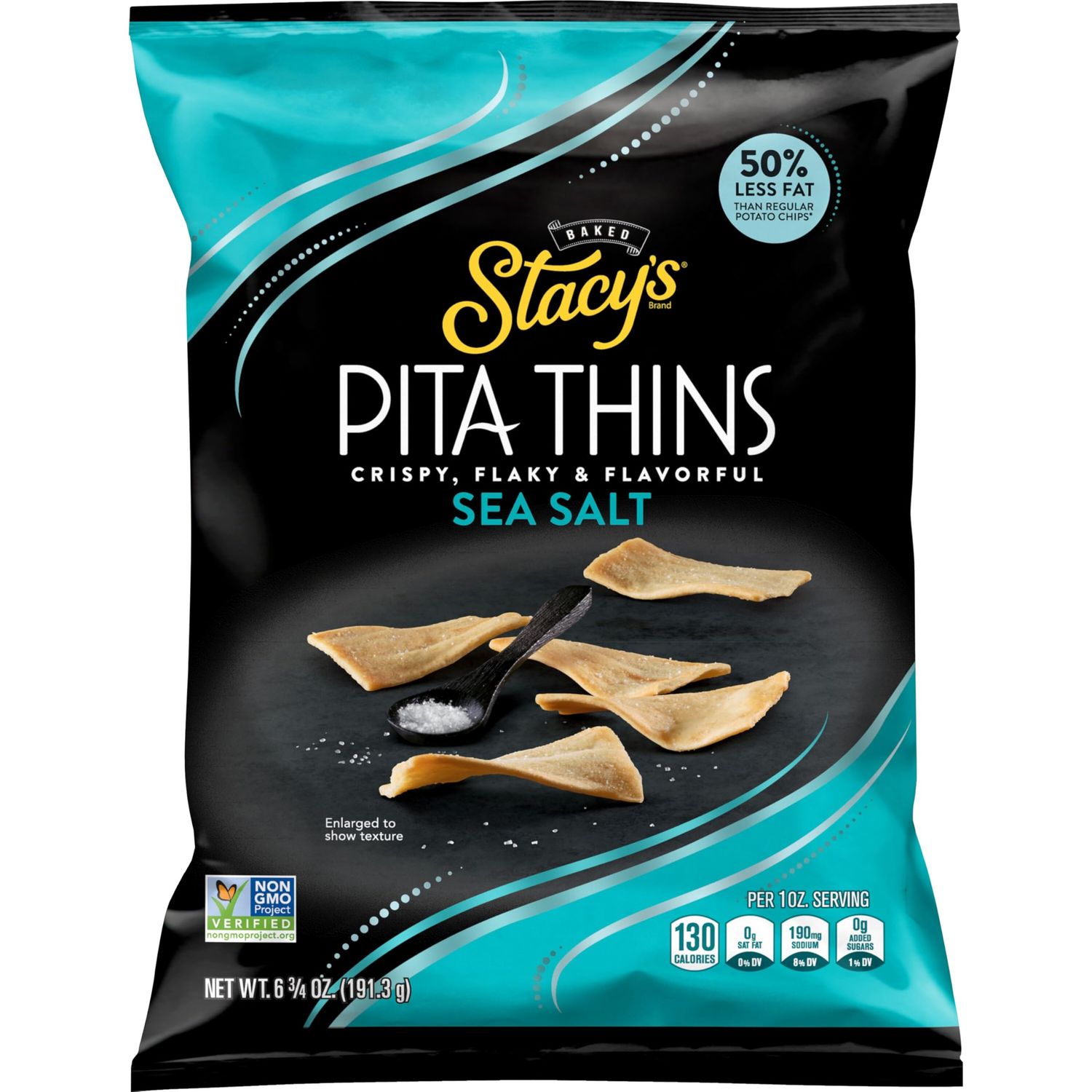 Stacy&#39;s Pita Crisps Simply Naked, 6.75 Ounce