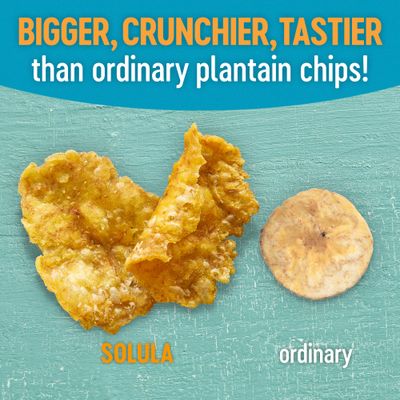 Solula Plantain Crisps Authentic Tostones, Variety Pack, 4 Ounce (Pack of 6), Pacific Sea Salt, Roasted Garlic and Caribbean Lime, Kettle Cooked Chips, Gluten Free, Paleo Friendly, Grain Free, Vegan