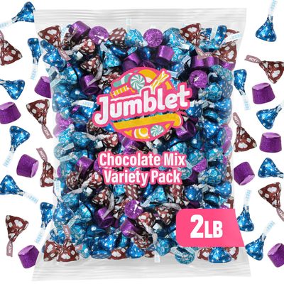 Easter Candy Variety Pack Bulk 5lb - Individually Wrapped Chocolate Candy Assortment for Easter Baskets, Egg Hunts, Spring Parties, and Candy Dishes - Festive Seasonal Treats for Sharing and Gifting