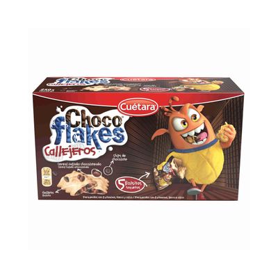 Cuetara - Choco Flakes Chocolate Cookies - 5 x 8.81oz / 250gr (pack of 5)