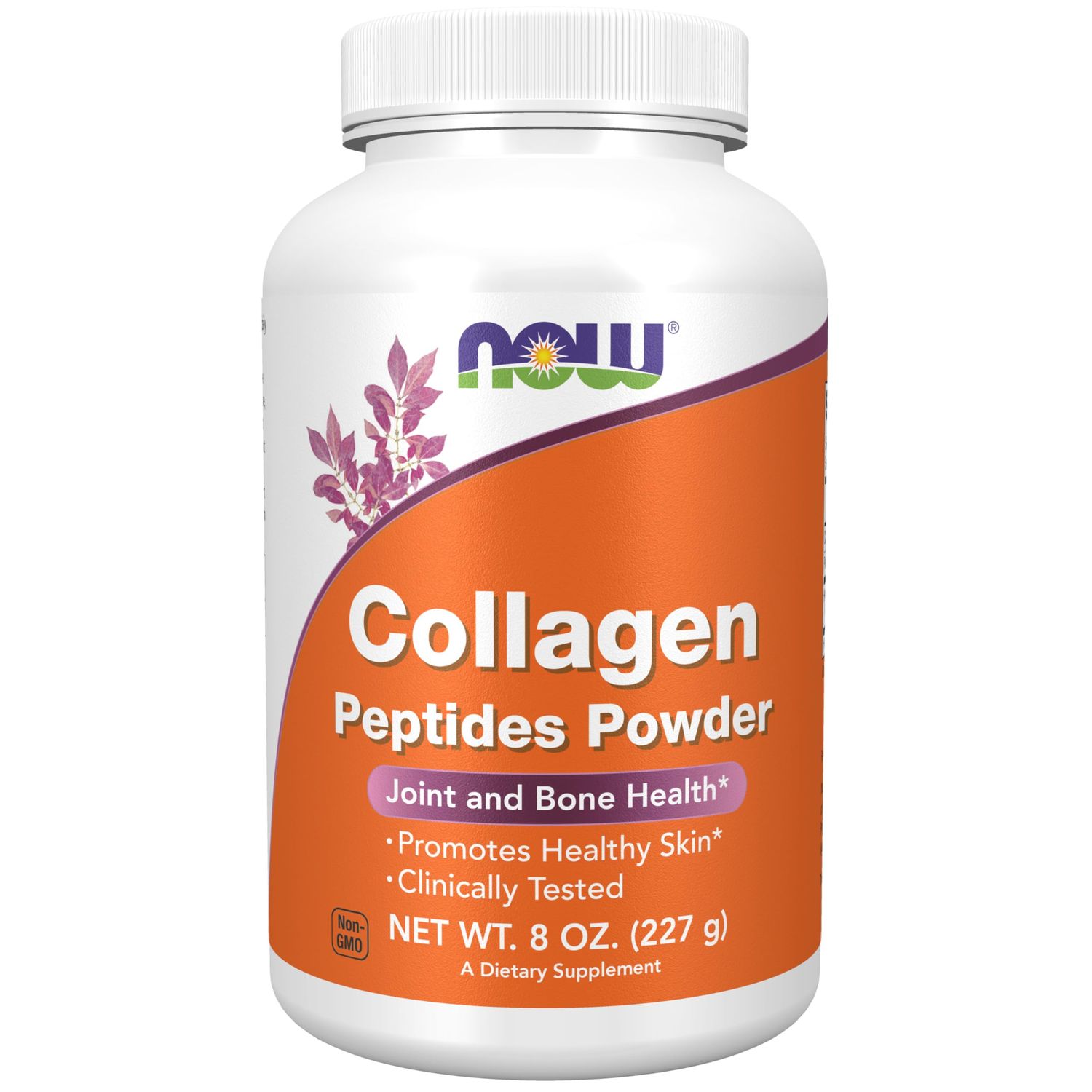 NOW Foods Supplements, Collagen Peptides Powder, Clinically Tested, Joint and Bone Health, 8-Ounce