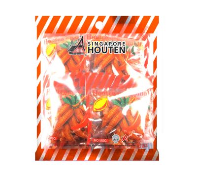 Chilli Tapioca Chips Classic Pack 35g x 8s - This flaming hot munchies will leave you wanting more!