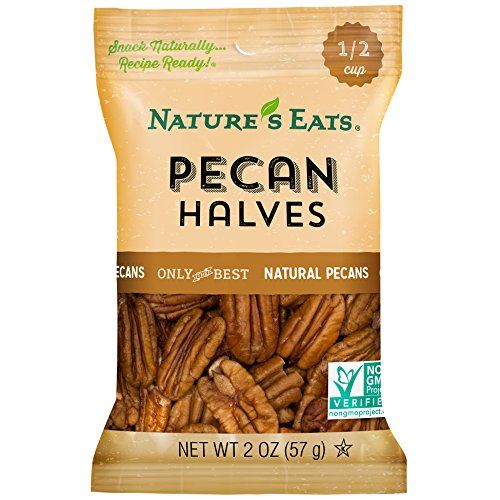 Nature&#39;s Eats Pecan Halves, 2 Ounce (Pack of 12)