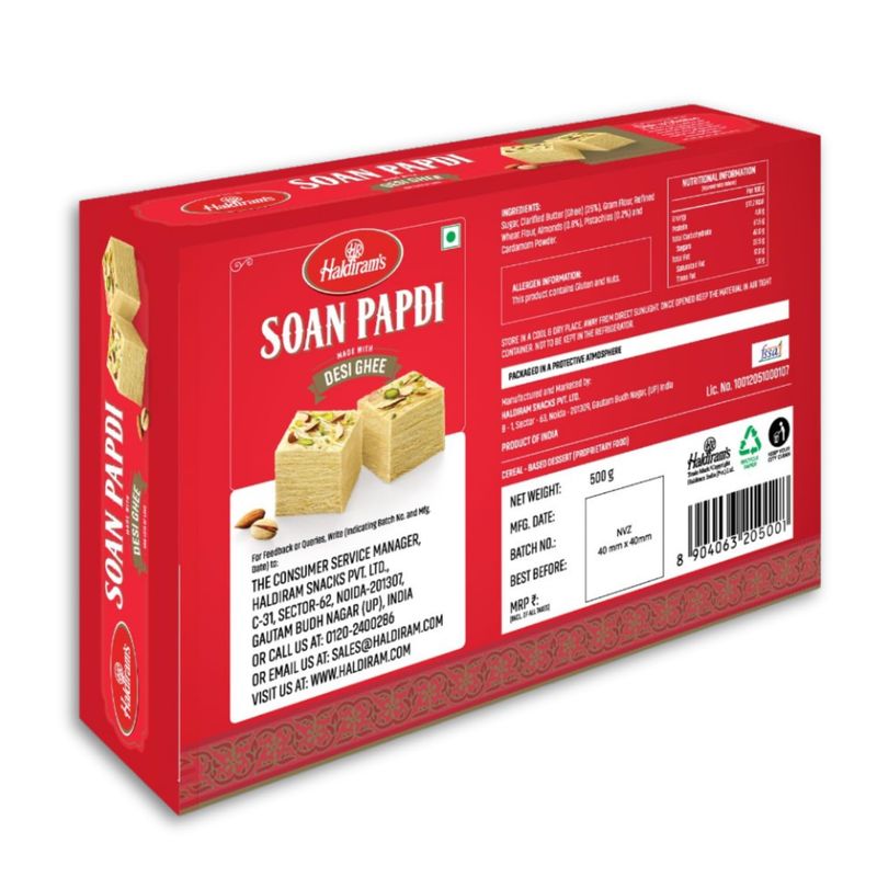 Haldirams Haldiram's Soan Papdi 500G