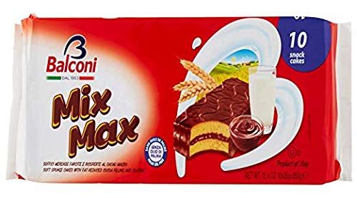 Balconi Mix Max Snack Cake, 10 Snack Cakes, 350 Gram (Pack of 4)