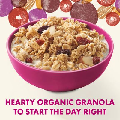 Cascadian Farm Organic Granola, Fruit and Nut Cereal, Resealable Pouch, 11 oz.