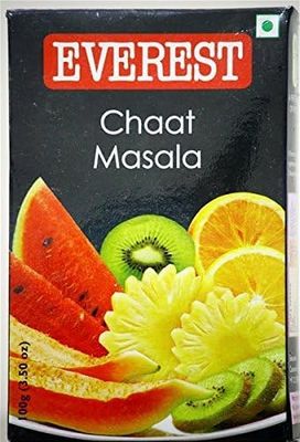 Everest Chaat Masala Used to Sprinkle on Salads, Sandwiches, Fresh Fruits, Finger Chips, Snacks and More (100 Gms)