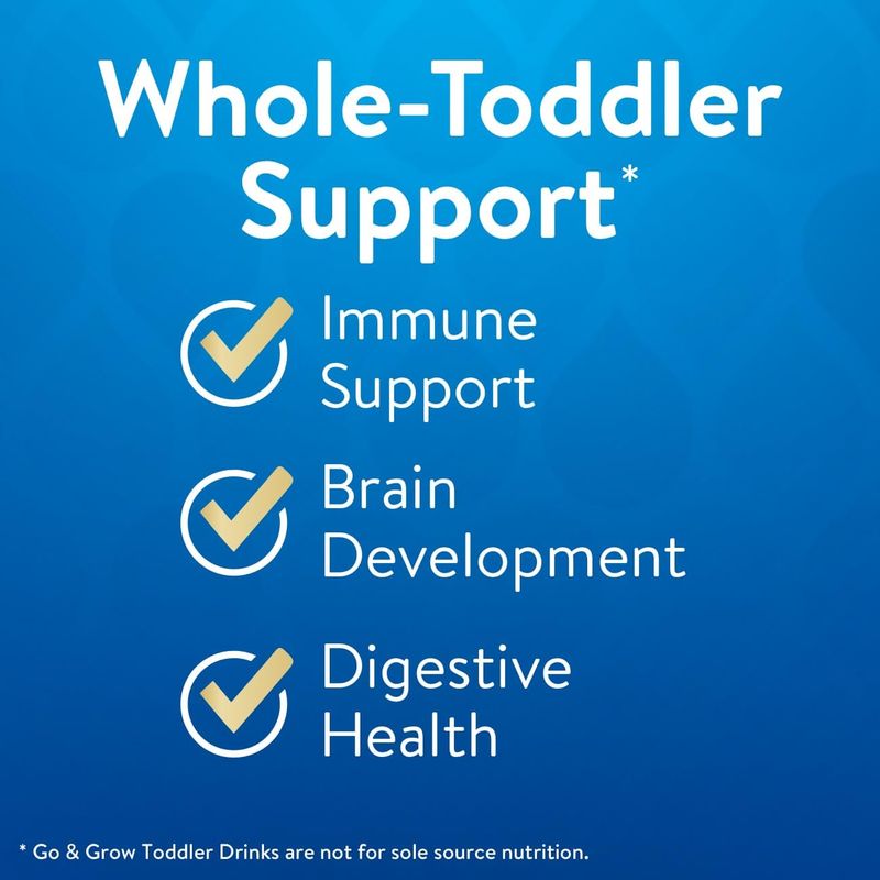 Similac Go &amp; Grow 360 Total Care by Similac Toddler Nutritional Drink With 5 HMOs,Powder,24-oz Can,Pack of 4