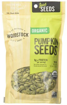 Woodstock Farms, Organic Pumpkin Seeds, 11 oz