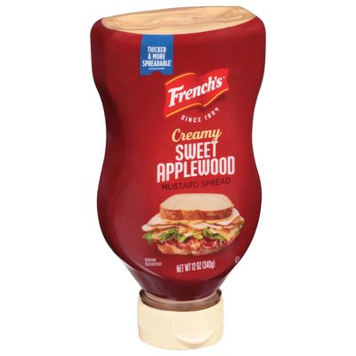 French&#39;s Creamy Sweet Applewood Mustard Spread, 12 oz