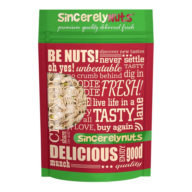 Sincerely Nuts Large Pistachios Roasted &amp; Salted in Shell - 2Lb. Bag  Healthy Snack Food  Great for Cooking  Source of Fiber, Protein, Vitamins &amp; Minerals  Gourmet Flavor  Kosher &amp; Gluten Free