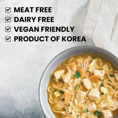 Authentic Korean Ramen Soup Seasoning, Hot and Spicy Flavor Powder, Premium Instant Ramyun Broth, Vegan Friendly, Product of Korea, 5.29oz Pack (5.29 OZ, CHICKEN FLAVOR)