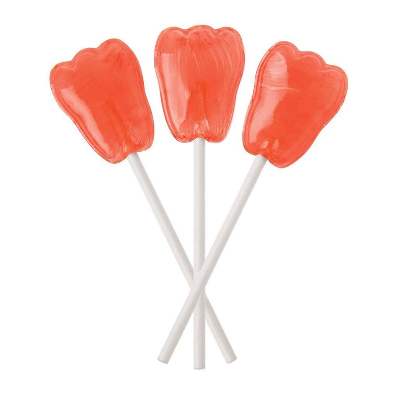 Dr. Johns Sugar Free Candy, Healthy Lollipops with Zero Sugar, Low Calorie Snacks, Keto Friendly Hard Candy Sweets, Watermelon Tooth, 150 Count, 2.5 LB
