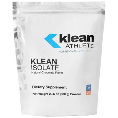 Klean ATHLETE Klean Isolate  Whey Protein Isolate to Enhance Daily Protein and Amino Acid Intake for Muscle Integrity  NSF Certified for Sport  20 Servings  Natural Chocolate Flavor