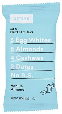 RXBAR Protein Bar, Vanilla Almond, 12g Protein
