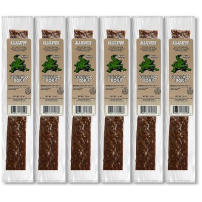Buffalo Bob&#39;s Jerky (6 Pack)- Alligator-Cajun