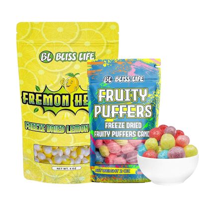 Bliss Life Freeze Dried Jolly 2oz &amp; Fremon Head 4oz Bundle, Happy Sour Snacks, ASMR TikTok Candy, Unique Novelty Treats for Kids