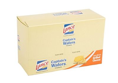 Lance Captain&#39;s Wafers Grilled Cheese Sandwich Crackers 20-Count Caddy