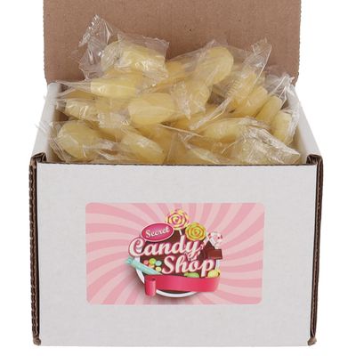 SECRET CANDY SHOP Lifesavers Fruit Hard Candy Bulk in Box (Individually Wrapped) (Pineapple, 1lb)