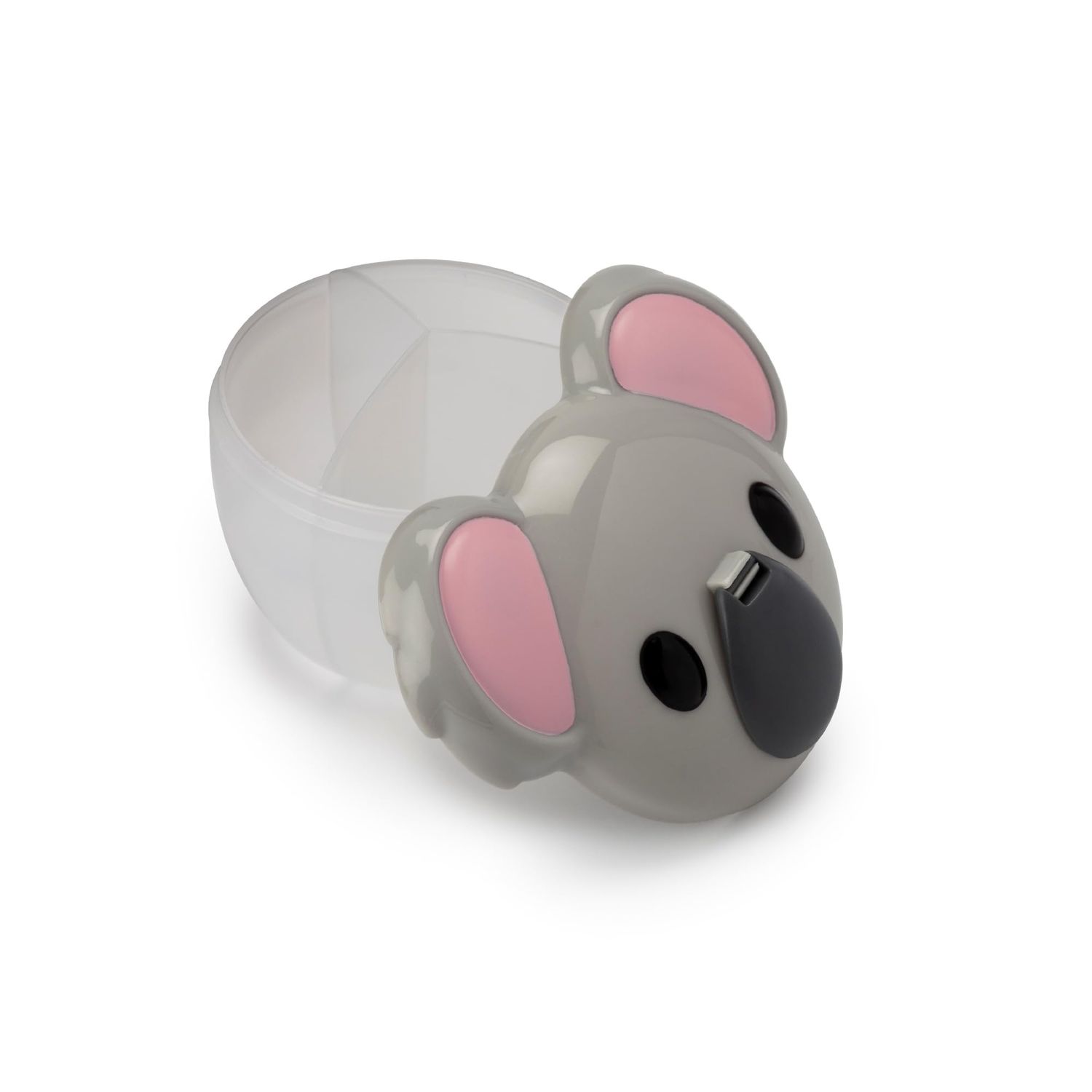formula dispencer Melii Koala, grey,pink,clear, 8-ounce