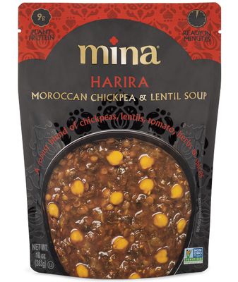 Mina, Harira Moroccan Chickpea &amp; Lentil Soup, 10 Ounce