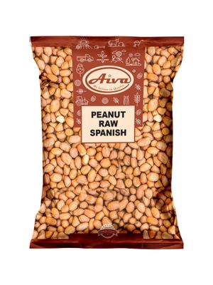 Aiva Raw Spanish Peanuts (5 LB) Bulk - Whole Unsalted Peanuts for Snacking, Cooking, and Baking  Product of USA  Spanish Premium Grade