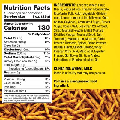 Dot's Pretzels Honey Mustard Seasoned Pretzel Twist Snack, 16oz Grocery Sized Bag