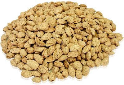 Anna and Sarah Almonds In Shell, Raw, Natural, Whole, Jumbo California Almonds, in Resealable Bag, 2 Lbs