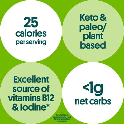 Gimme Seaweed - Sea Salt &amp; Avocado Oil - 12 Count Sharing Size - Organic Roasted Sheets, Keto, Vegan, Gluten Free - Great Source of Iodine &amp; Omega 3's - Healthy On-The-Go Snack for Kids &amp; Adults