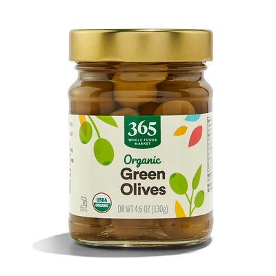 365 by Whole Foods Market, Olives Green Organic, 4.6 Ounce